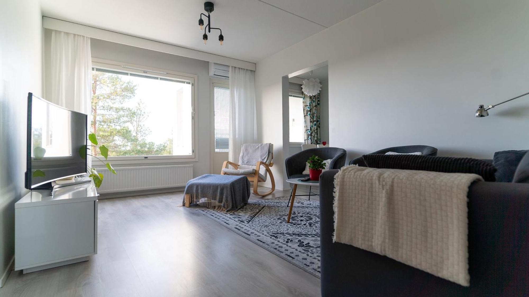 Spacious 68M2 Apartment With Fabulous Forest View And Aircon Jarvenpaa Luaran gambar